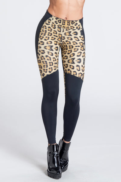 Leopard Restocked! Betcha can't just own one pair of Thigh-High Leggings!  @courtneyhodgson1999 #bombshellsportswear #fit #gym #leggings